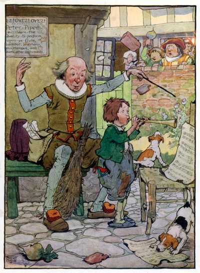 Kuvitus elokuvalle The Story of Tom Piper