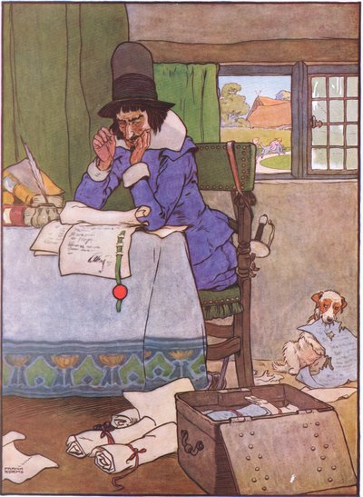 Kun heidän rikkautensa vuoksi hän keksi tehdä heidät molemmat tyhjiksi, 1930-luvulla. tekijältä Frank Adams