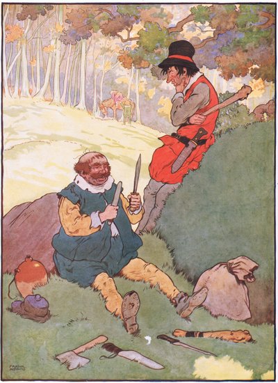 Mutta yksi heistä, kovasydämisempi, vannoi tekevänsä velvollisuutensa , 1930-luku. tekijältä Frank Adams