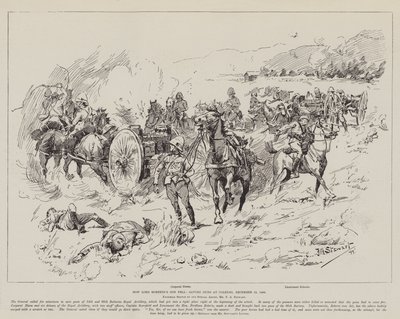 Kuinka Lord Robertsin poika kaatui pelastaen Gunsin Colensossa, 15. joulukuuta 1899 tekijältä Frank Algenon Stewart