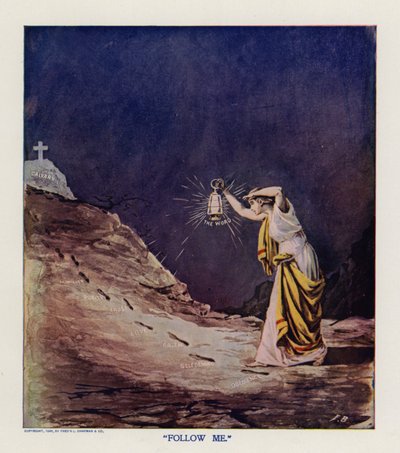 "Seuraa minua" (värilitra) tekijältä Frank Beard