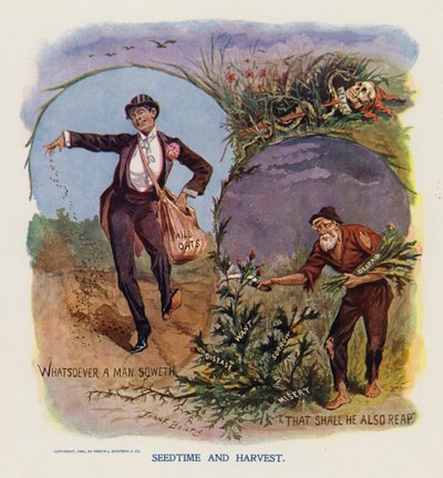 Kylvöaika ja sato (värilitro) tekijältä Frank Beard