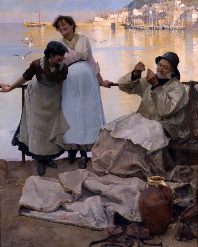 Eyes and No Eyes, 1887 tekijältä Frank Bramley