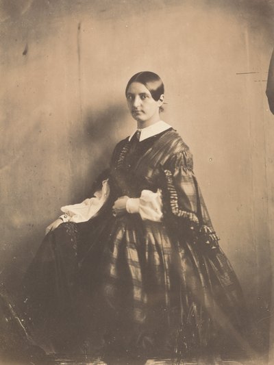 Naisen muotokuva, c. 1850. tekijältä Frank Chauvassaigne