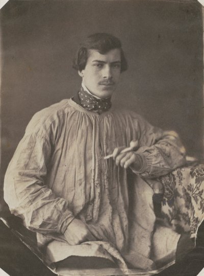 Taiteilija tai Pipe-assistentti, 1853-1857. tekijältä Frank Chauvassaignes