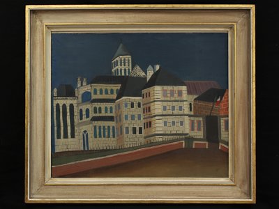 Katedraali, Conques, noin 1938 tekijältä Frank Coombs