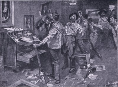 Jopa viholliset kunnioittavat: tapaus buurien hyökkäyksestä Natalissa, kuva Pretorian jälkeen: Guerilla War, 1902 tekijältä Frank Craig