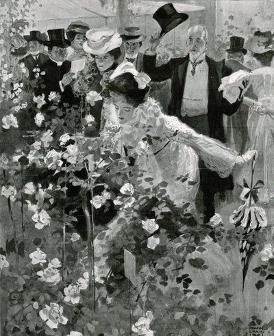 Royal Horticultural Societyn näyttely Temple Gardensissa tekijältä Frank Craig