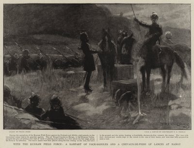 Kurram Field Force, Pack-satdle-valli ja Chevaux-de-Frise of Lances Hangussa tekijältä Frank Craig