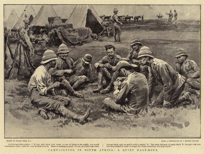 Kampanja Etelä-Afrikassa, hiljainen puolitunti tekijältä Frank Dadd