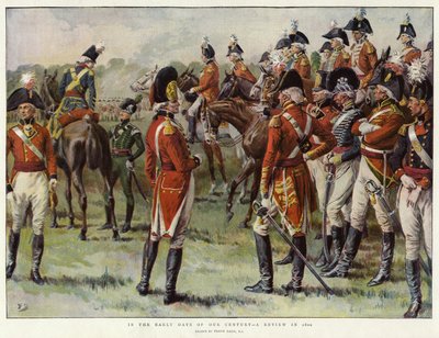 Vuosisadamme alkuaikoina, katsaus vuonna 1800 tekijältä Frank Dadd