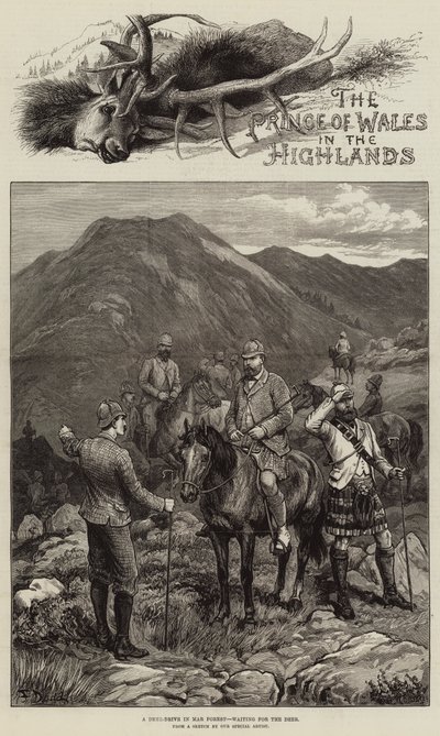 Walesin prinssi ylämailla tekijältä Frank Dadd