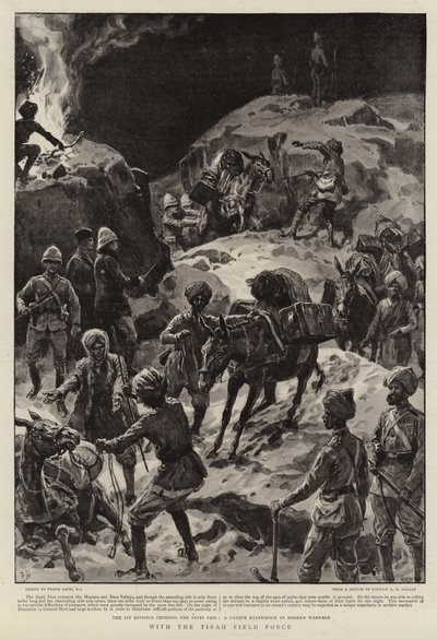 Tirah Field Force -voimien kanssa tekijältä Frank Dadd