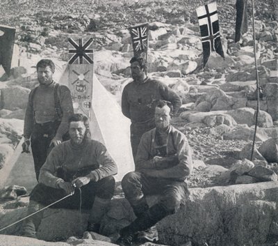 Toinen länsimainen juhla Cape Geologyssa joulupäivänä 1911, 1913. tekijältä Frank Debenham