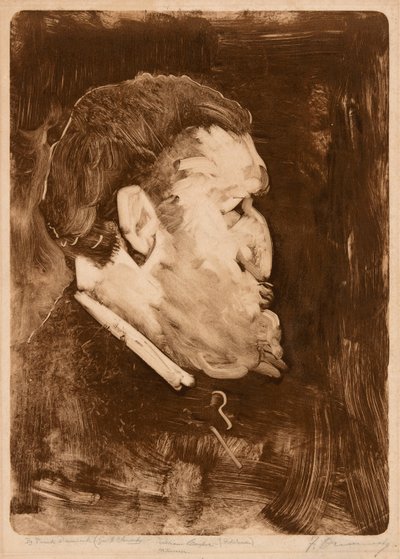 Karikatyyri William Gedney Buncesta tekijältä Frank Duveneck