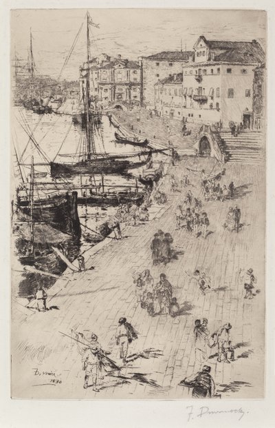 Riva degli Schiavoni, nro 2 tekijältä Frank Duveneck