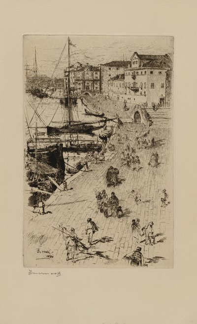 Riva degli Schiavoni, nro 2 tekijältä Frank Duveneck