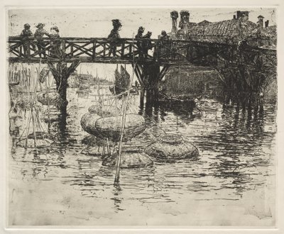 San Pietro in Castello, Venetsia, 1883. tekijältä Frank Duveneck