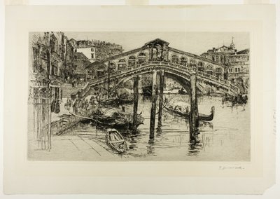 Rialto, Venetsia tekijältä Frank Duveneck