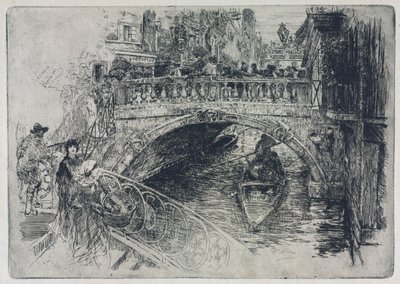 Venetsialainen silta, 1884. tekijältä Frank Duveneck
