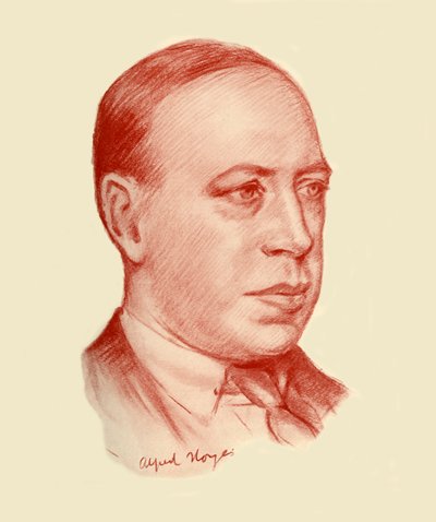 "Alfred Noyes", 1928. tekijältä Frank E Slater