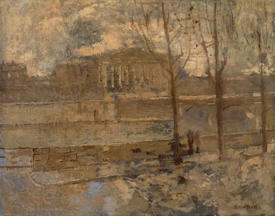 Edustajainhuone sumussa, n.d. tekijältä Frank Edwin Scott