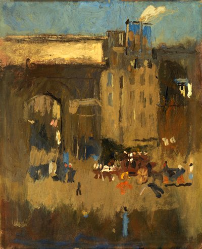 Porte St. Martin et Burial, n.d. tekijältä Frank Edwin Scott