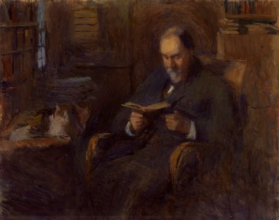 Sanford Saltuksen muotokuva New Yorkista, n. 1915. tekijältä Frank Edwin Scott