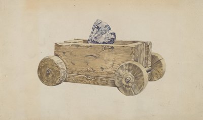 Kaivoskärry, n. 1937. tekijältä Frank Eiseman