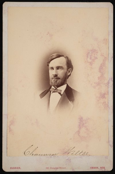 Chauncey Wiltsen muotokuva 1834-1894, 1875-1876. tekijältä Frank F Currier
