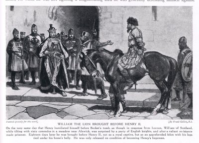 William leijona toi Henry II:n edelle 1920-luvulla tekijältä Frank Gillett