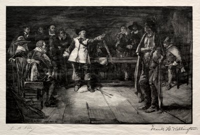 Miles Standishs Challenge, 1887. tekijältä Frank H. Wellington