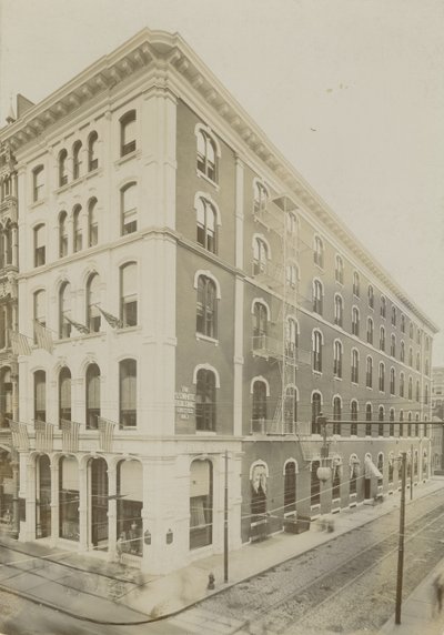 S.S. White Building (albumiprintti) tekijältä Frank Hamilton Taylor