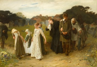 Hänen esikoisensa, Horsham Churchyard tekijältä Frank Holl