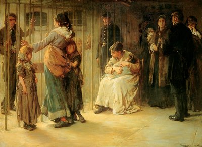 Newgate: Newgate Newgate: Committed for Trial, 1878 tekijältä Frank Holl