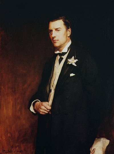 Joseph Chamberlainin muotokuva, 1886 tekijältä Frank Holl