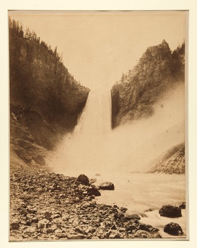 Yellowstonen Great Falls, 360 jalkaa tekijältä Frank Jay Haynes