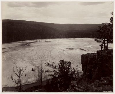Hells Half Acre, Prismatic Springs, c. 1880-luvun lopulla. tekijältä Frank Jay Haynes