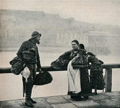 Fisher people, Whitby, c1890 tekijältä Frank Meadow Sutcliffe