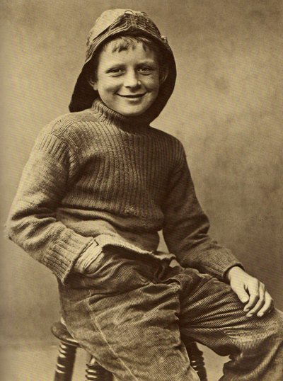Nuoren pojan muotokuva, 1889 tekijältä Frank Meadow Sutcliffe