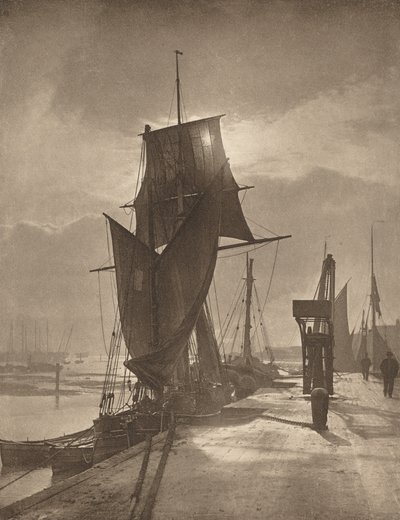 Auringonpaiste ja varjo,1890-luku (kuva) tekijältä Frank Meadow Sutcliffe