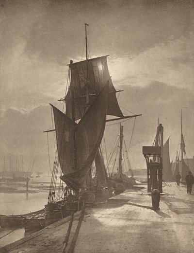 Auringonpaiste ja varjo, 1890-luku. tekijältä Frank Meadow Sutcliffe