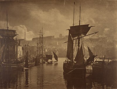 Laiturin pää, Whitby tekijältä Frank Meadow Sutcliffe