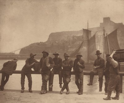 Whitby kalastajat tekijältä Frank Meadow Sutcliffe