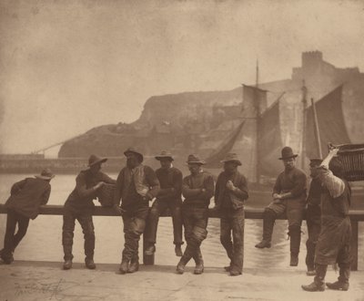 Whitby Fishermen,c. 1885 (kuva) tekijältä Frank Meadow Sutcliffe