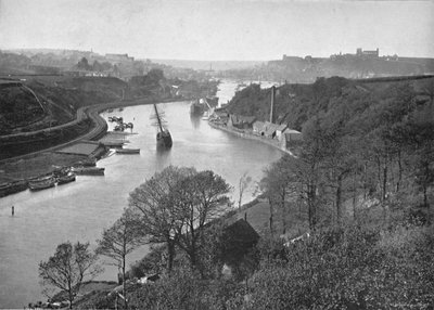 Whitby, Larpoolista, vuodelta 1896 tekijältä Frank Meadow Sutcliffe