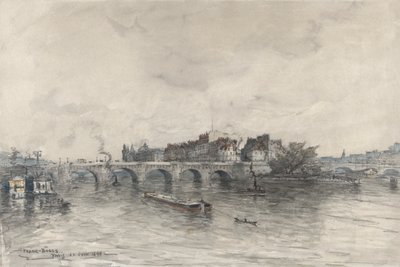Isle, Pariisi (Pont Neuf) tekijältä Frank Myers Boggs