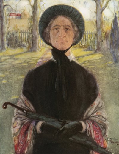 Miss Betsey Trotwood (värilitro) tekijältä Frank Reynolds