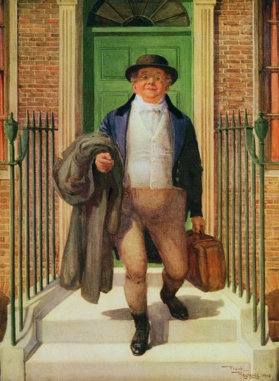Herra Pickwick lähtee kotoa tekijältä Frank Reynolds