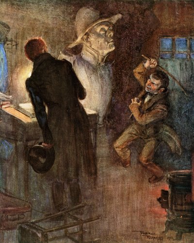 The Figure-Head (värilitografia) tekijältä Frank Reynolds